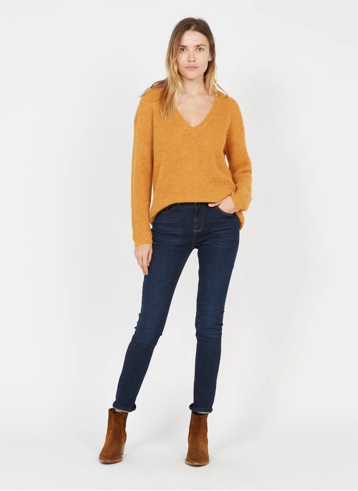 Raw Denim Organic Cotton-blend Slim-fit Jeans - Image 12