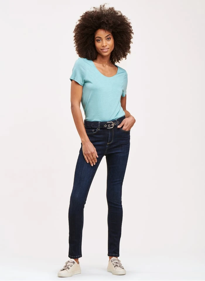 Raw Denim Organic Cotton-blend Slim-fit Jeans - Image 18