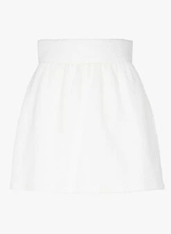 LE FRÉMICOURT - White Short Flared Skirt
