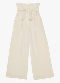 Tara Jarmon PYLA - Multicolored Wide-leg High-waist Crepe Pants