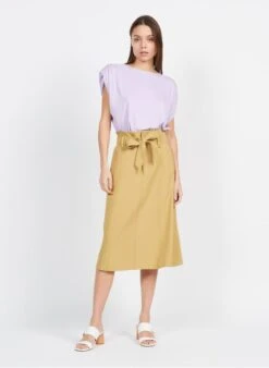 Suncoo FAUST - Beige Suit Skirt