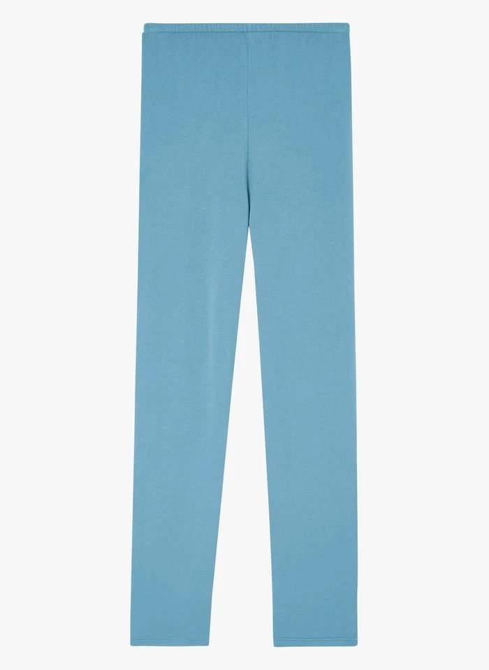 American Vintage HAPYLIFE - Blue Straight Cotton-blend Joggers - Image 3