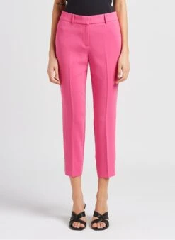 Michael Kors Pink Straight 7/8 Pants