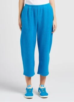 American Vintage BOBYPARK - Blue Organic Cotton Pants / INFO MARQUE DEFAUT PRODUIT A VERIFIER