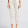Marc O'Polo White Cotton-blend Carrot Pants