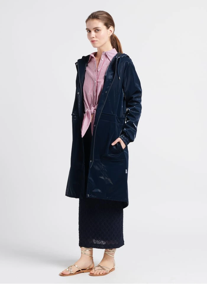 SAM - Blue Cotton-blend Lace Midi Skirt - Image 6