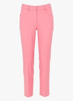 MAX & Co. ADDA - Pink Slim-fit Pleated Pants