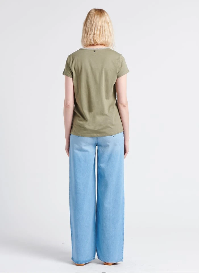 MAISON 123 SANDY - Faded Jeans High-rise Wide-leg Jeans - Image 6