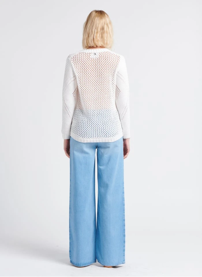 MAISON 123 SANDY - Faded Jeans High-rise Wide-leg Jeans - Image 8