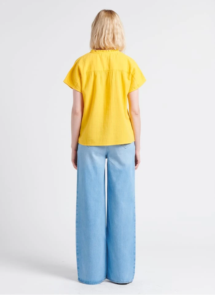 MAISON 123 SANDY - Faded Jeans High-rise Wide-leg Jeans - Image 20