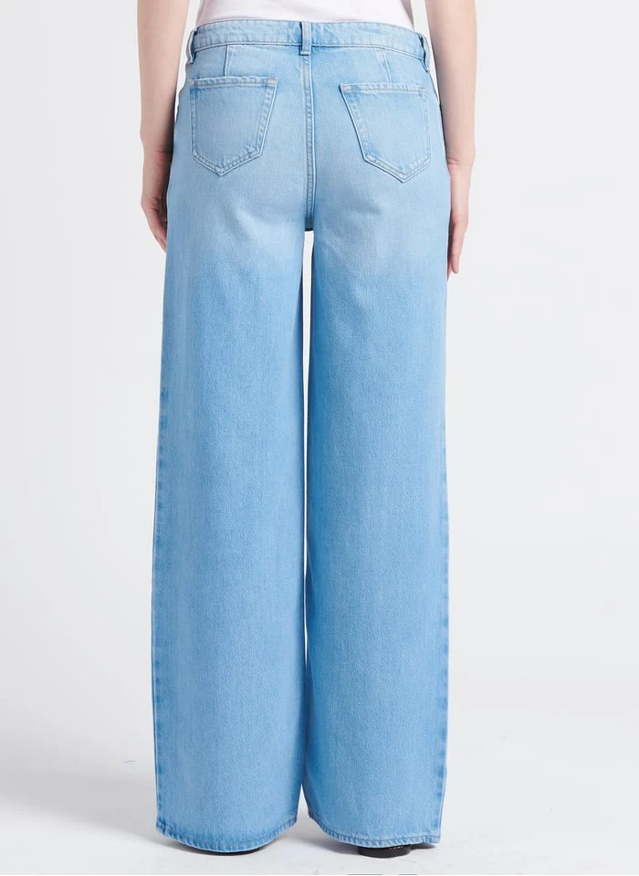 MAISON 123 SANDY - Faded Jeans High-rise Wide-leg Jeans - Image 2