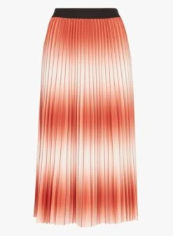 MAISON 123 DORA - Yellow Jupe Midi évasée