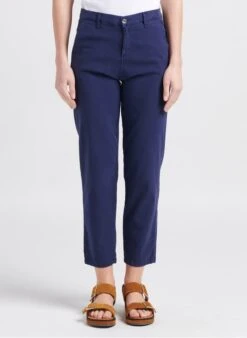 BERENICE BOMBAY - Blue 7/8 Carrot Pants